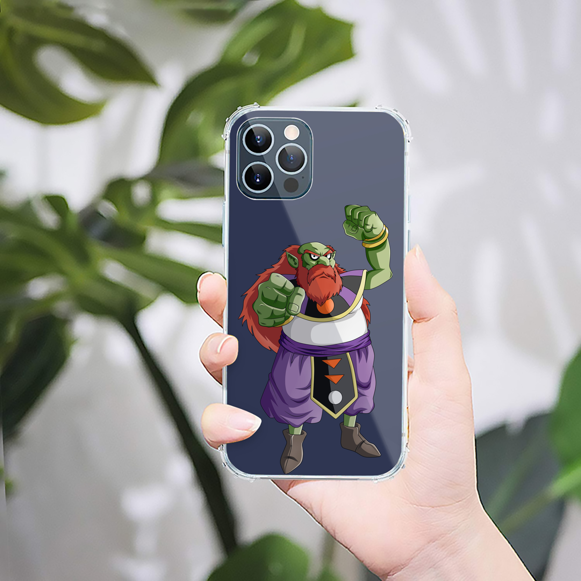 （画像用） ドラゴンボール DRAGON BALL 【iPhone 12シリーズ対応】透明スマホケース（クリアソフトケース）